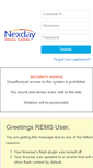 Mobile Screenshot of nexis.nexdayship.com