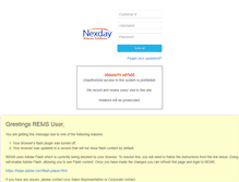 Tablet Screenshot of nexis.nexdayship.com